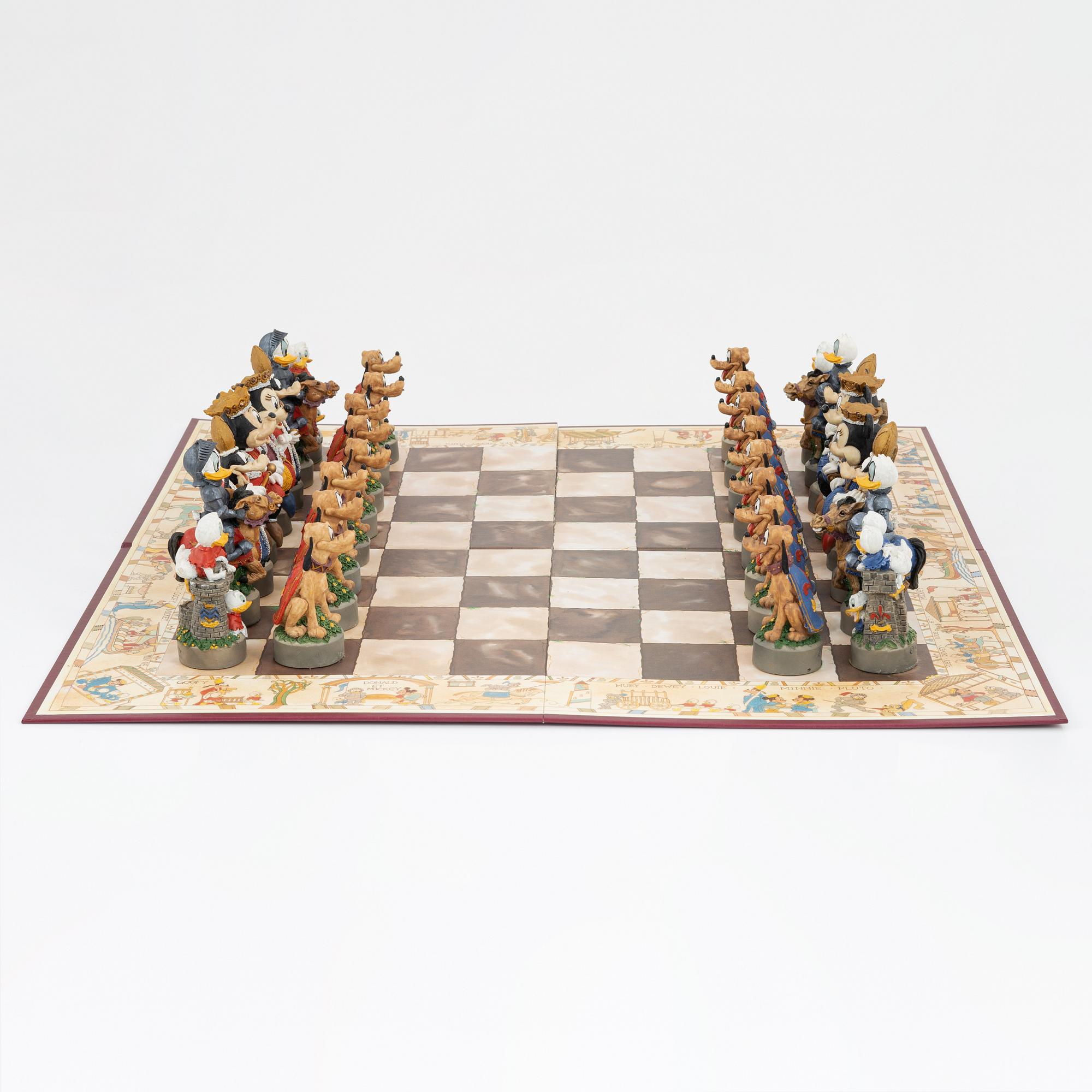 Disney, a chess game, 1980's.