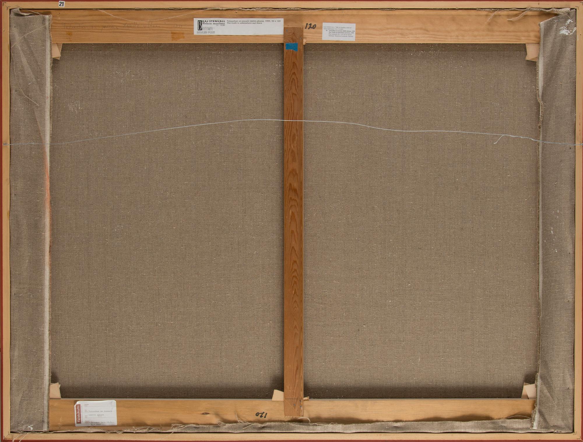 Kaj Stenvall, "Sanningen är någonstans här ute".