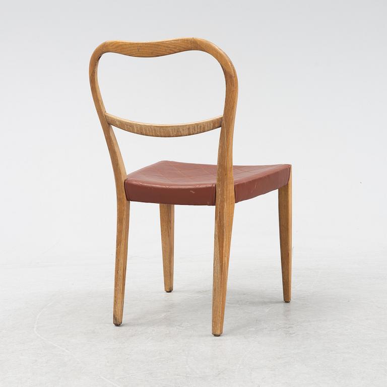 Axel Larsson, a Swedish Modern oak chair, Svenska Möbelfabrikerna Bodafors, 1930's/40's.