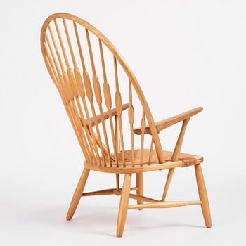 Hans J. Wegner, "Peacock" chair, executed by Johannes Hansen, Denmark 1950-60s.