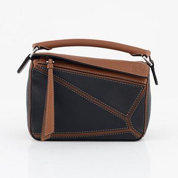 LOEWE, a leather 'Puzzle Mini' bag.