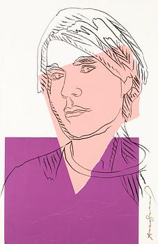 211. Andy Warhol, "Self-Portrait".
