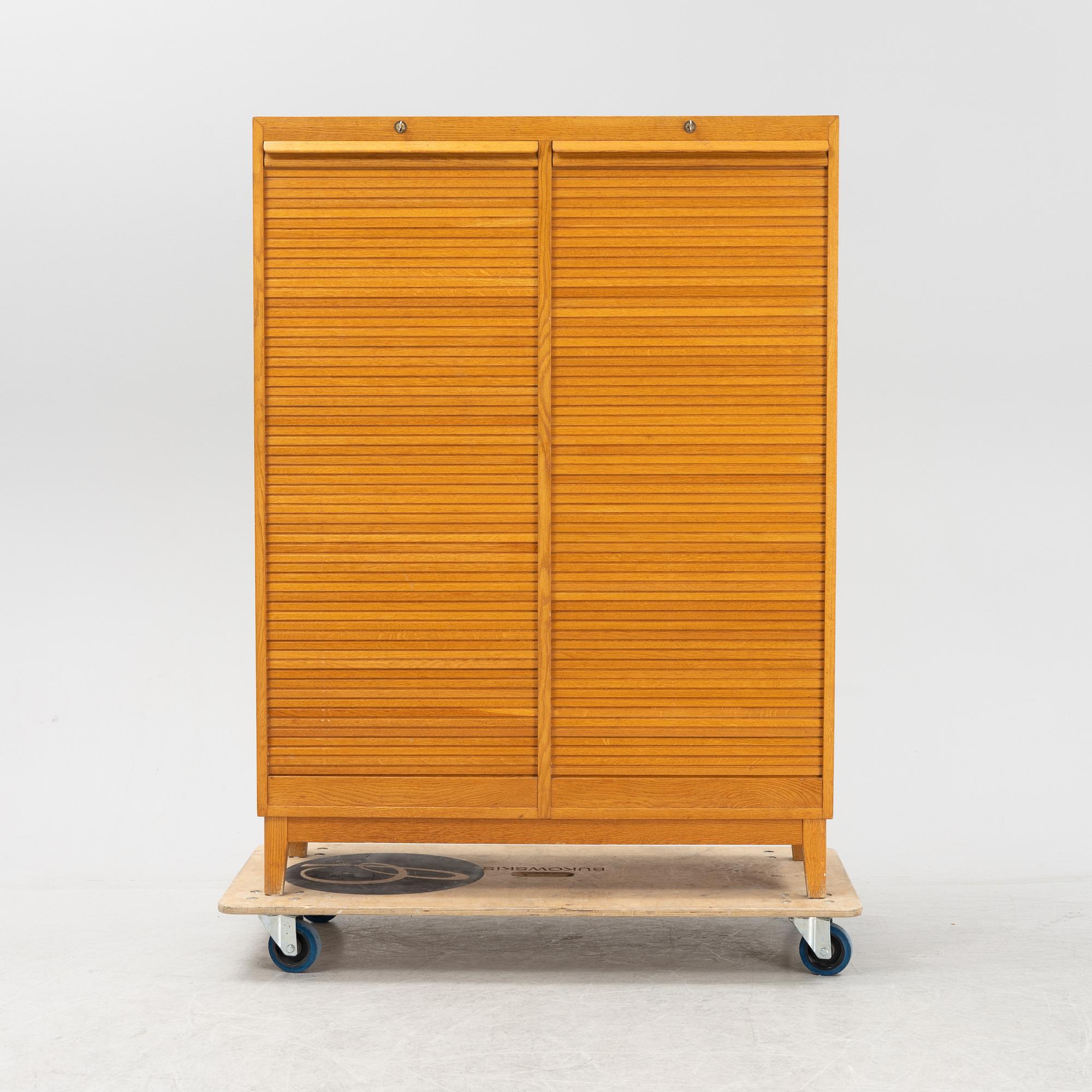 An archival cabinet, 1950's.