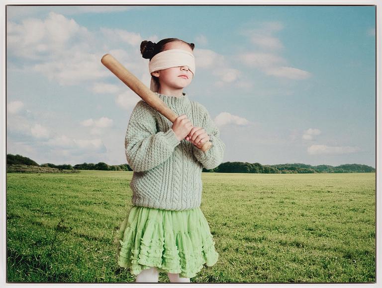 Lovisa Ringborg, "Girl with Baseball Bat", 2004.