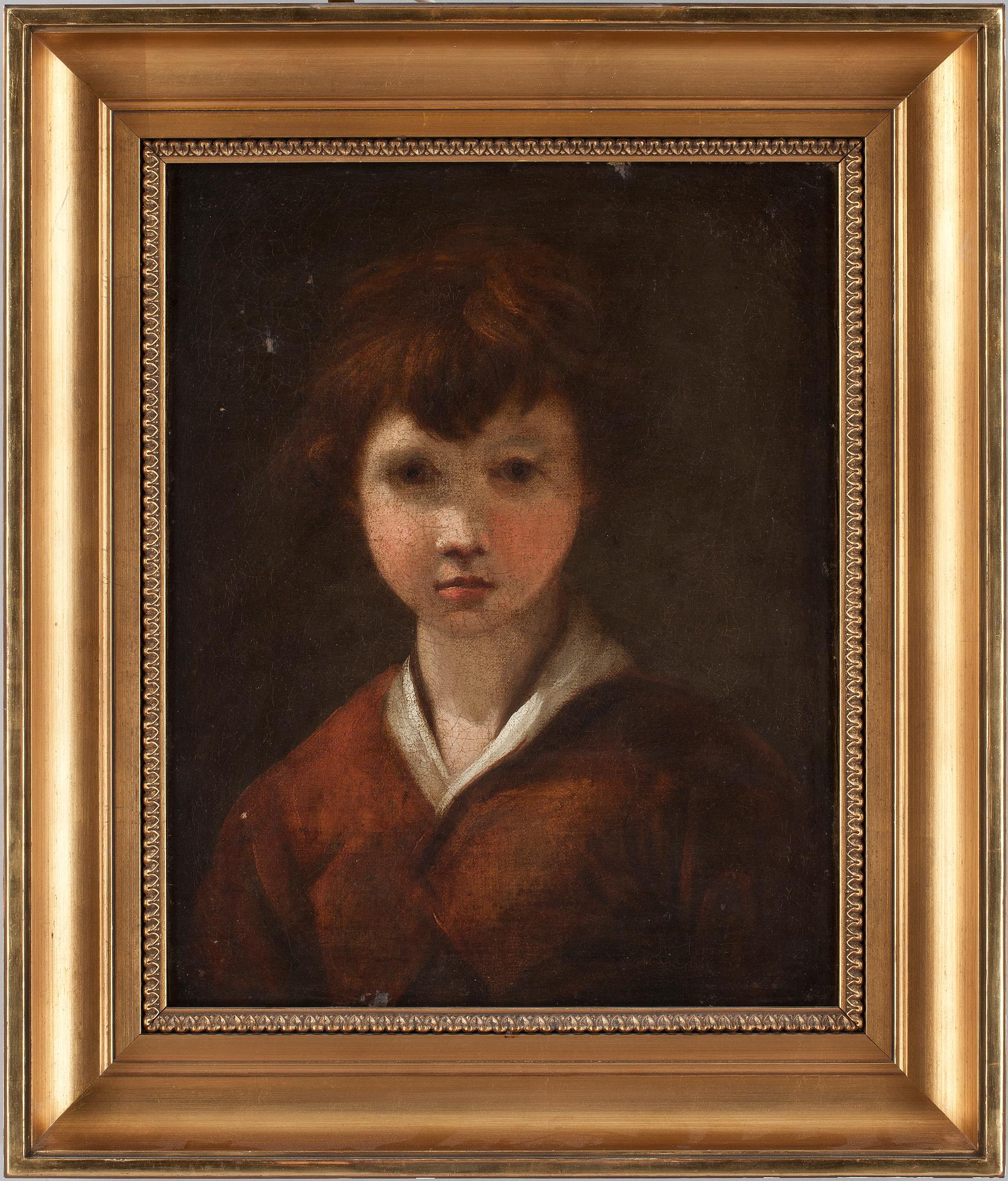 OKÄND KONSTNÄR, olja på duk, tidigt 1800-tal, möjligen England.