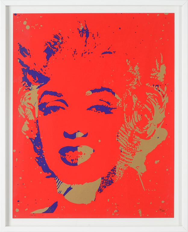 RICHARD RYAN, färgseriegrafi, signerad 140/350.