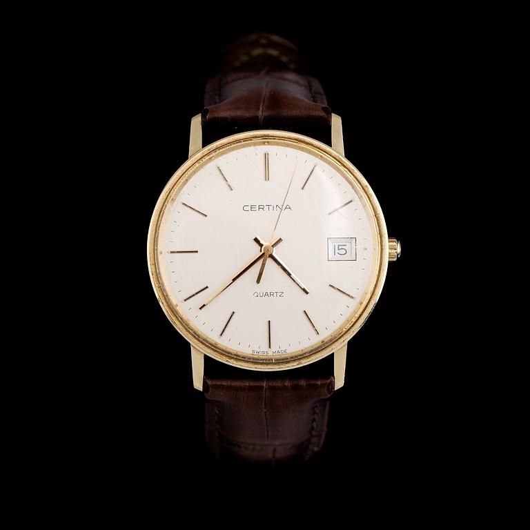 ARMBANDSUR, 14K guld, Certina.