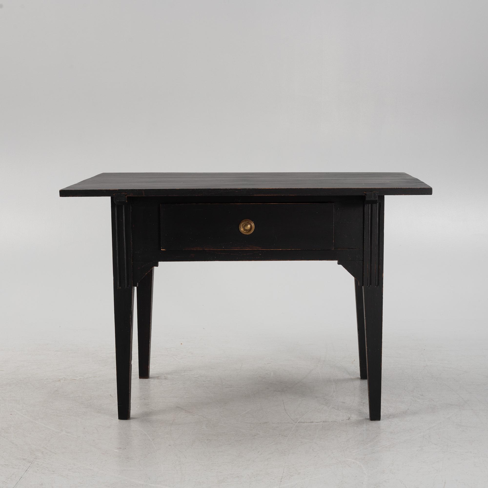 A table, late 19th Century.