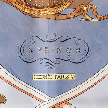 HERMÈS, "Springs", scarf.