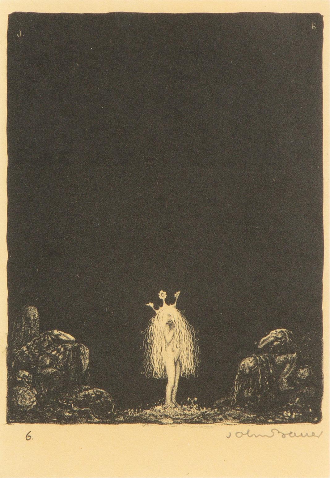 John Bauer, "Den lilla prinsessan och trollen".