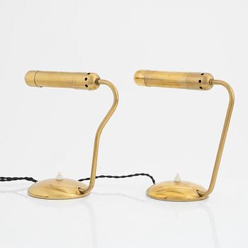 Bordslampor, ett par, modell "E3221", ASEA.