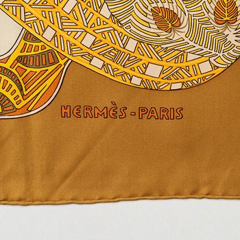 Hermès, scarf, "Art des steppes".