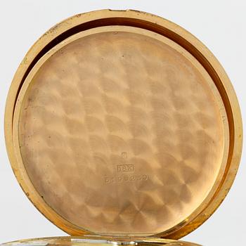 Omega, pocket watch, hunter, 53.5 mm.