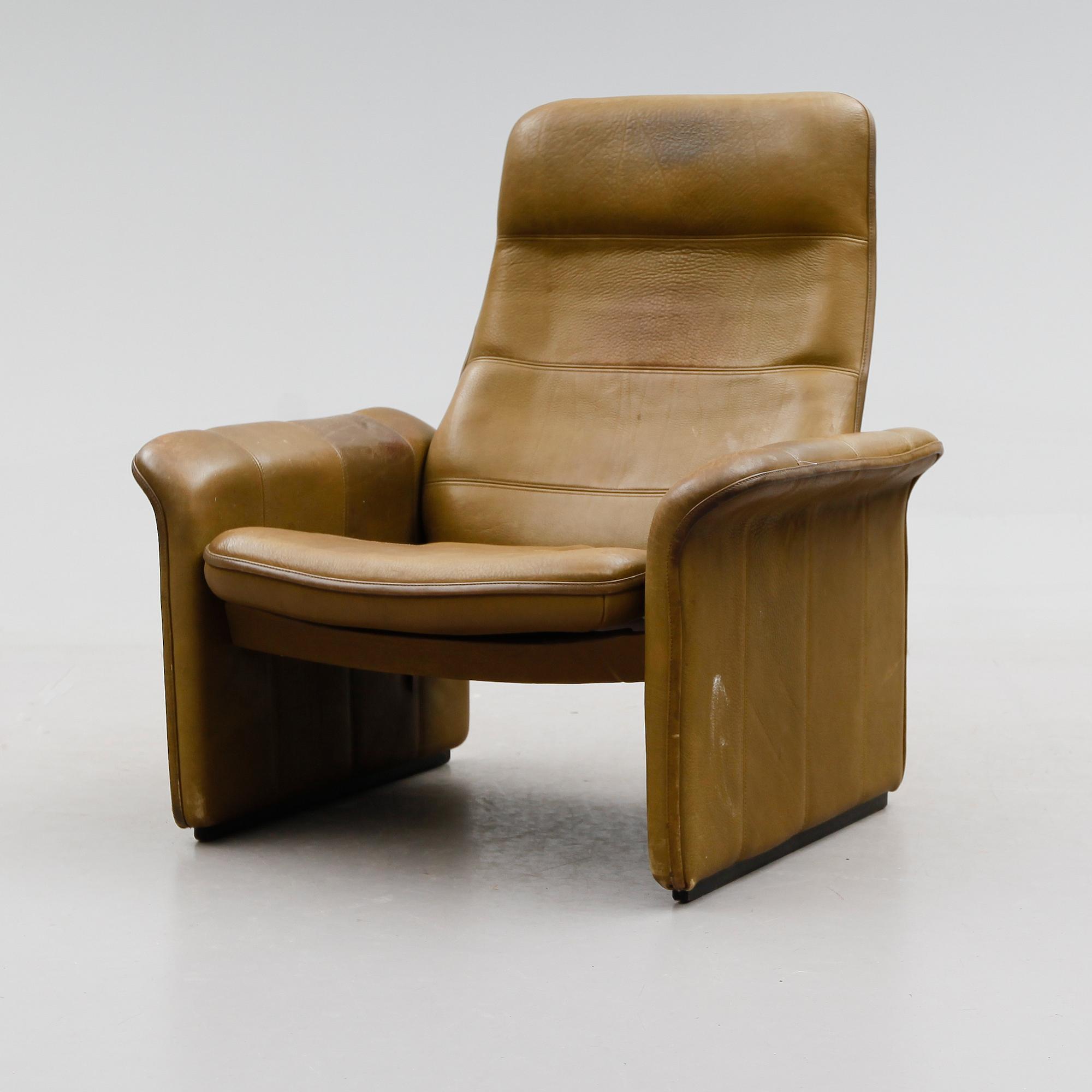 FÅTÖLJ, De Sede, Schweiz, 1970-tal.