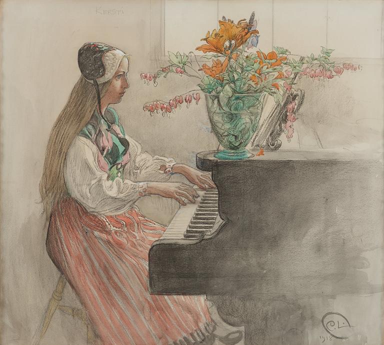 Carl Larsson, "Kersti".