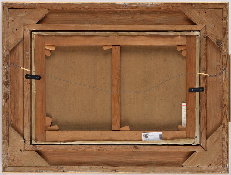 Louis Douzette, Coastal landscape.