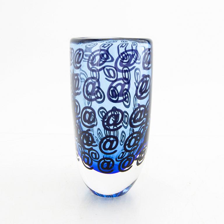 Jan Johansson, vase, Graal, most likely Orrefors.