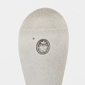 Nils Limnelius, fiskspade, silver, Stockholm 1811.