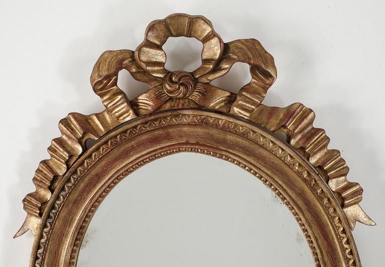 SPEGELLAMPETT, gustaviansk stil, 1900-tal.