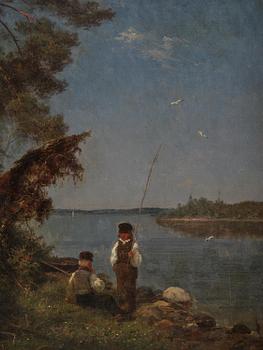 Fredrik Ahlstedt, Metande pojkar.