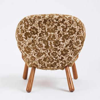 Swedish Modern, a 'Clam Chair', possibly by Erik Eks Snickerifabrik, probably 1950s.