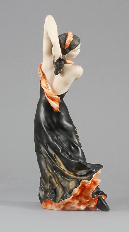 FIGURIN, porslin, Friedrich Gronay, Rosenthal, 1900-tal.