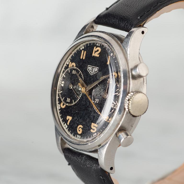 HEUER, chronograph, wristwatch, 35 mm,