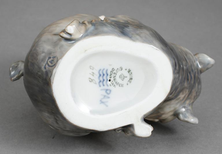 FIGURIN, porslin. Christian Thomsen, Royal Copenhagen.