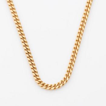 18K gold chain, Balestra.