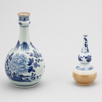 DROPPARE OCH FLASKA, kompaniporslin, Kina, Qing dynastin, Qianlong (1736-95).