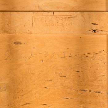 Alvar Aalto, a 1950s '98' tea trolley for Oy Huonekalu- ja Rakennustyötehdas Ab, Finland.