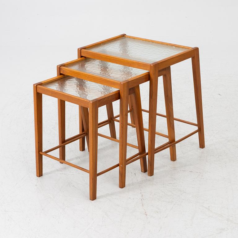 Satsbord, 3 delar, Swedish Modern, 1950-tal.