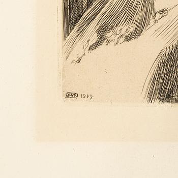 Anders Zorn, "Änkedrottning Sophia".