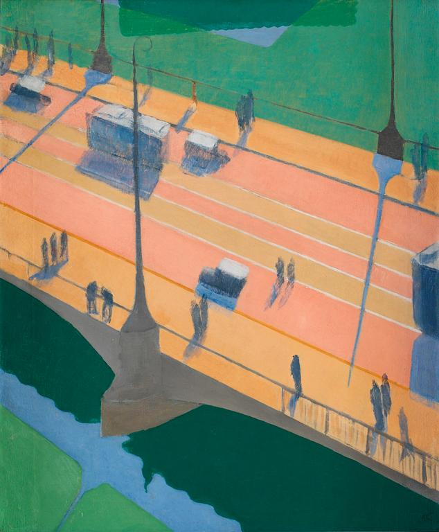 Torsten Jovinge, View over the Vasa bridge, Stockholm.