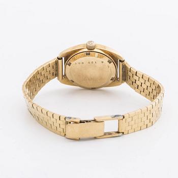 ETERNA-MATIC Concept 80 armbandsur 18K guld ca 2,2x2,8 cm.