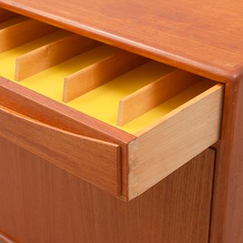 A Scandinavian teak sideboard, 1960s.