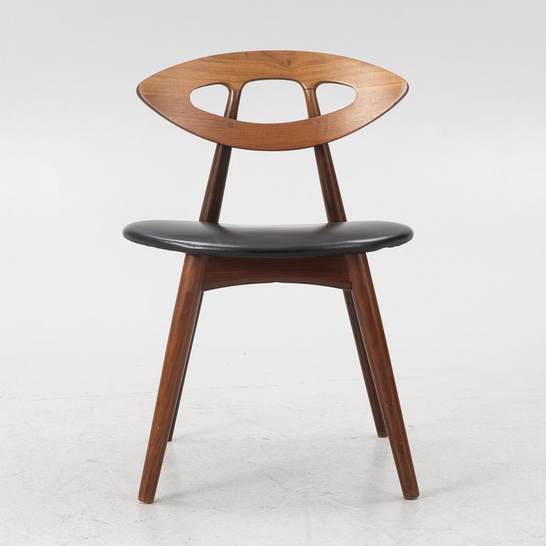 Ejvind A. Johansson, an 'Eye chair', Ivan Gern Møbelfabrik, Denmark, 1960's.
