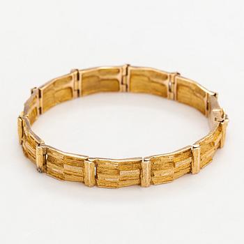Björn Weckström, bracelet, "Cascade", 14K gold.