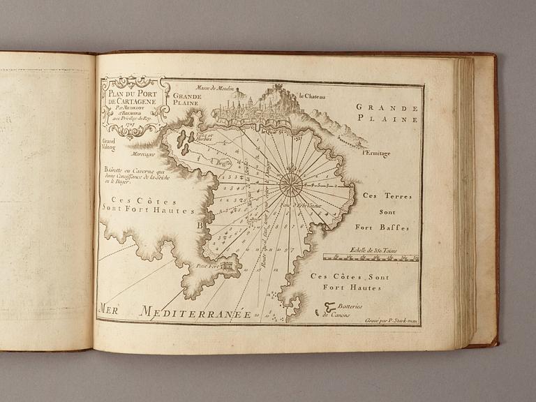 HENRI MICHELOT & LAURENT BRÉMOND, Recüeil de Plusieurs Plans des Ports et Rades de la mer Mediterranée, 1727-32.