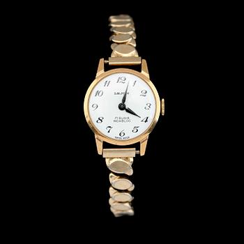 ARMBANDSUR, 18K guld, Lejon.