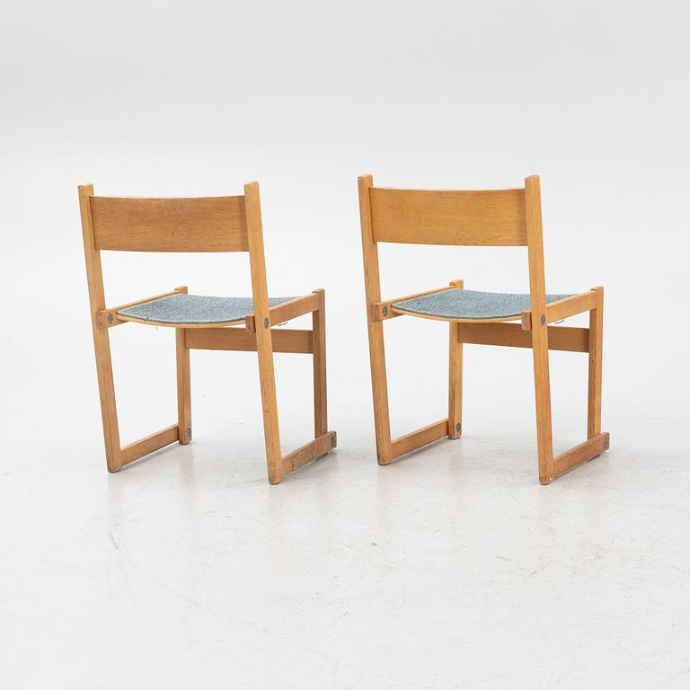 Chairs, 12 pieces, mid-20th century.