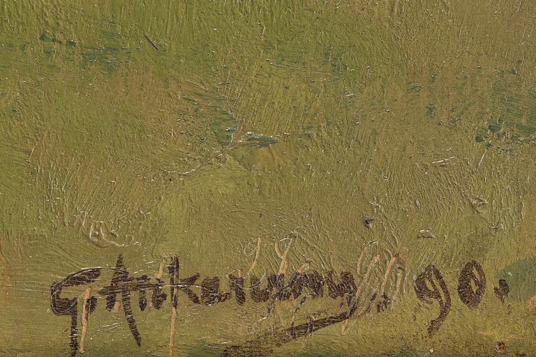 Gustaf Ankarcrona, Horses.