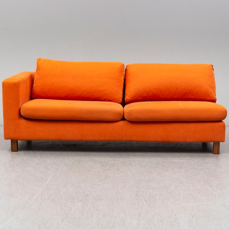 JONAS IHREBORN, a textile clad sofa.