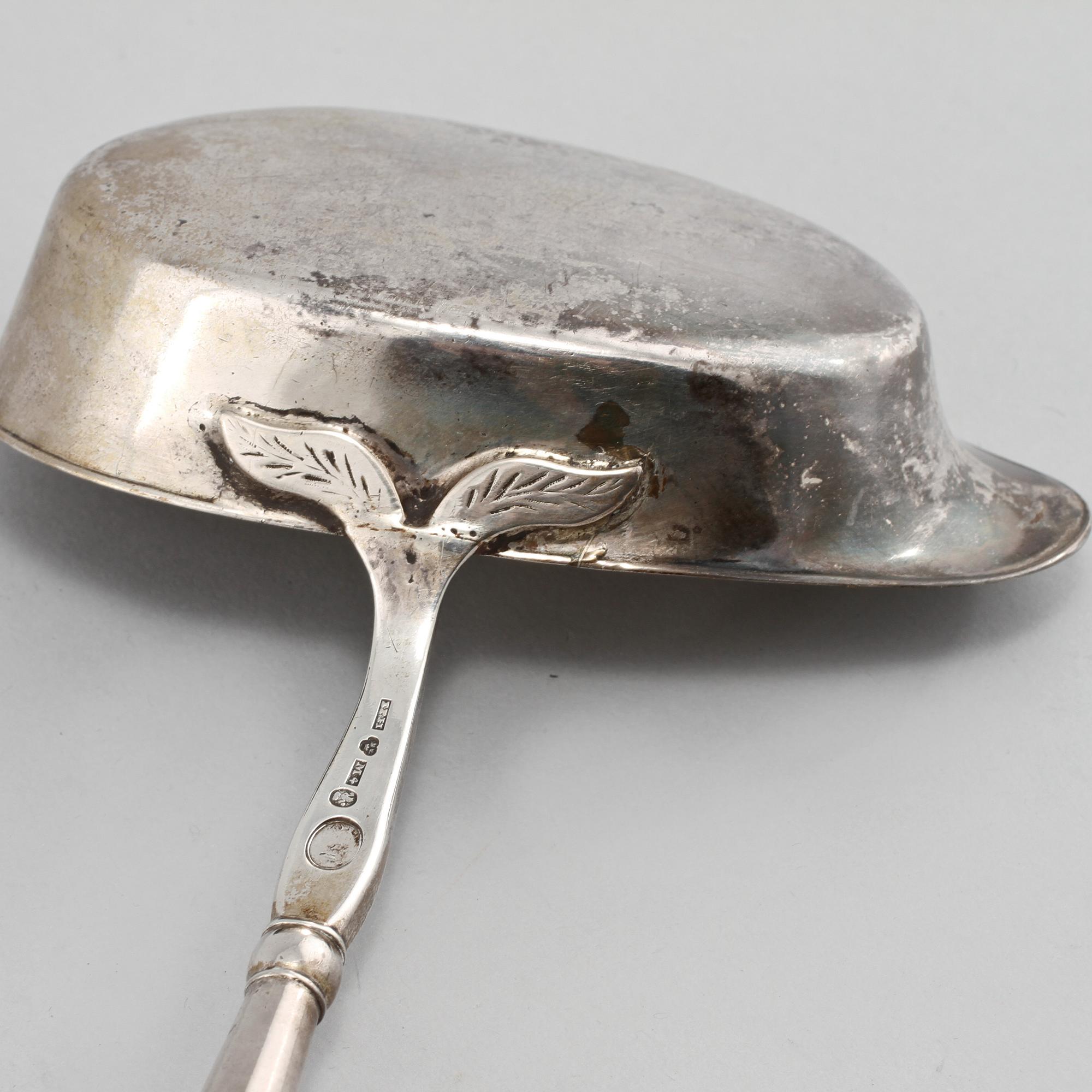 SOPPSLEV, silver, Johan Petter Hollman, Skänninge, 1942. Vikt 163 g.