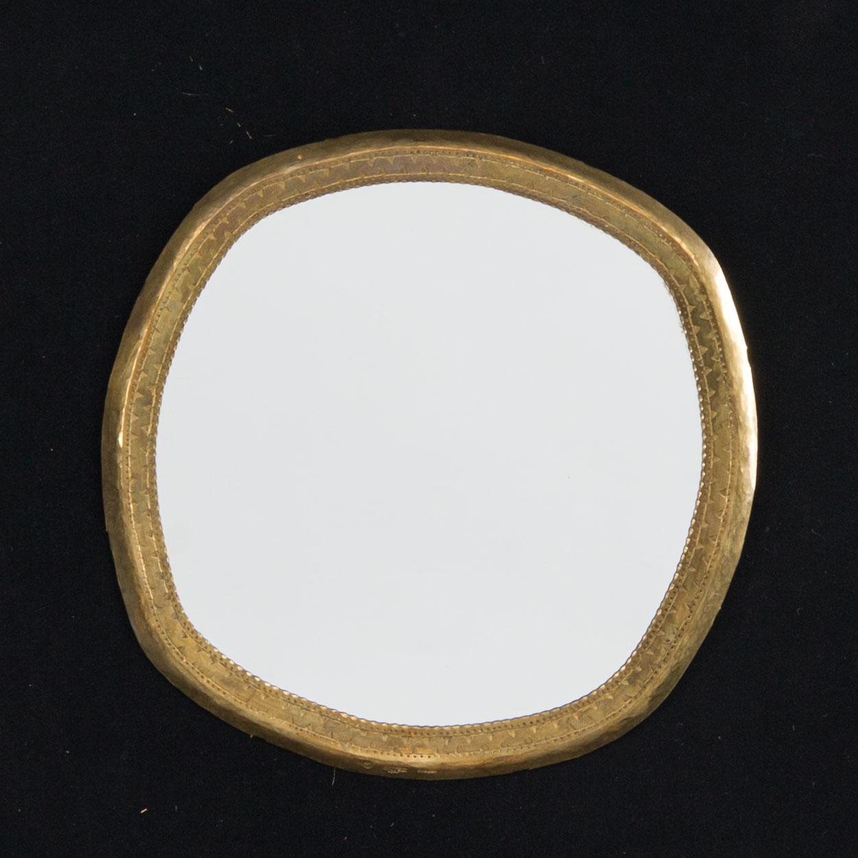 SPEGEL, mässing, Karl-Erik Torssell, 1900-talets andra hälft.