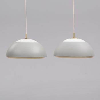 TAKLAMPOR, 1 par, 1900-talets andra hälft. höjd ca 20 cm.