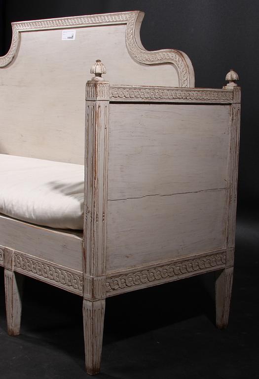 SOFFA, gustavianskt provinsarbete, 1800-talets början.