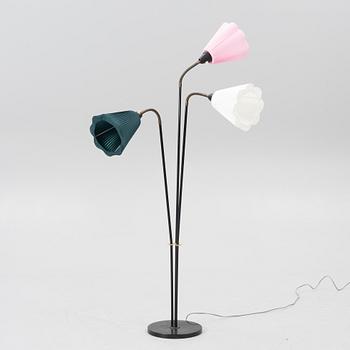 Floor lamp, mid-20th century.