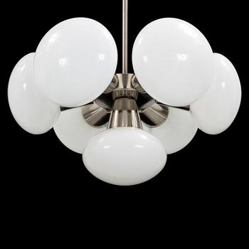 TAKLAMPA, 1960-tal. Totalhöjd ca 45 cm.