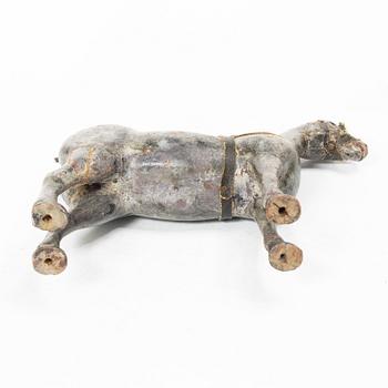 Toy horse, first half of the 20th century.